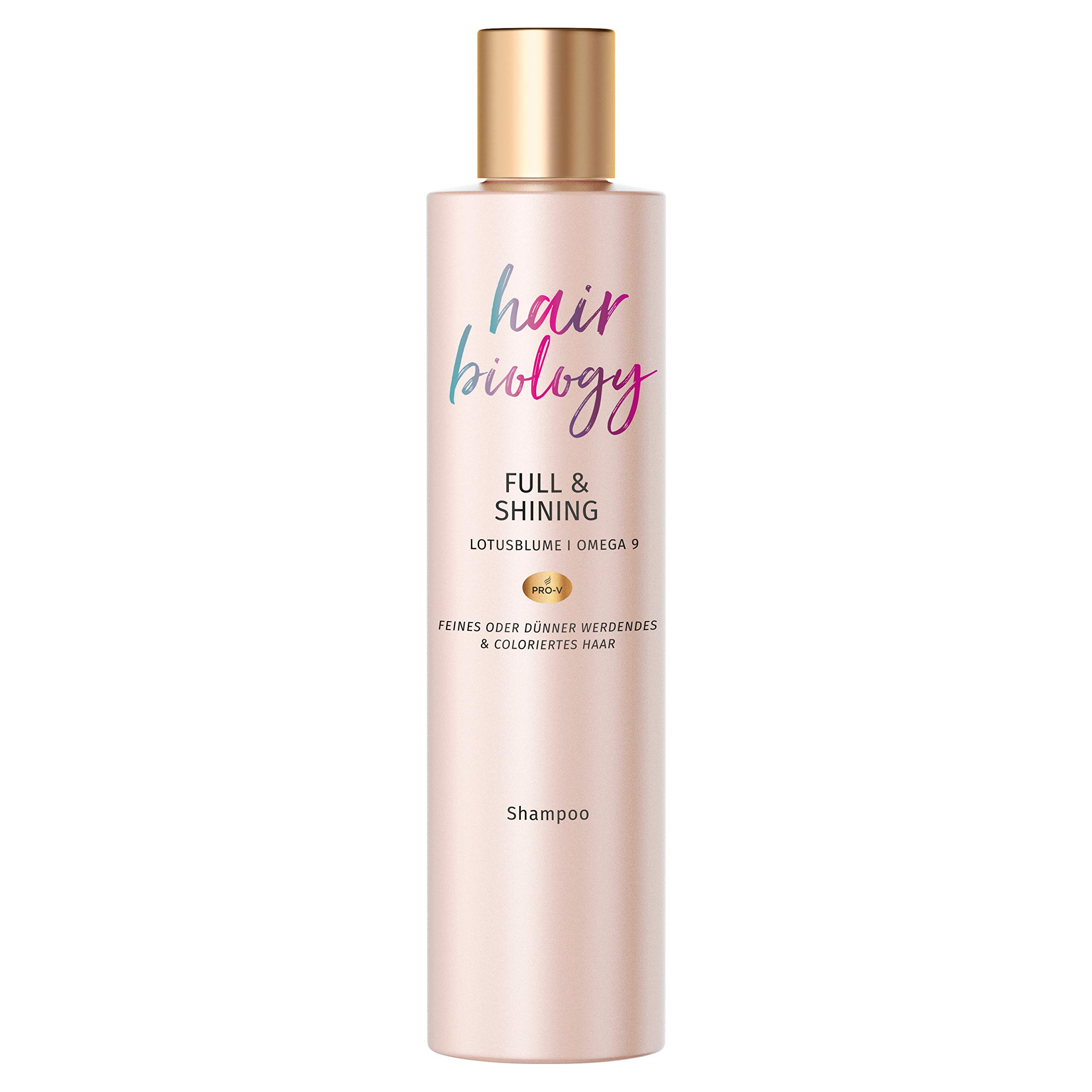 Hair Biology Full & Shining Shampoo for Fine or Thinning and Coloured Hair, 250 ml