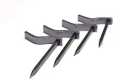 Barnwell 4 Pack Short Dutch Pins 150mm Concrete Hook Masons Peg Bricklayer view 2
