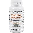 Heiltropfen Digestive Probiotic + Prebiotic | 24 Strains | 20 Billion CFU | 60 Capsules | Active Gut | Inulin and GOS | Dietary Supplement