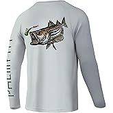 Palmyth Fishing Shirts for Men Long Sleeve UPF 50+ T Shirt Sun Protection Tee