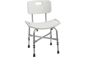 Drive Medical Design Deluxe Bariatric Shower Chair, 1 Count,White