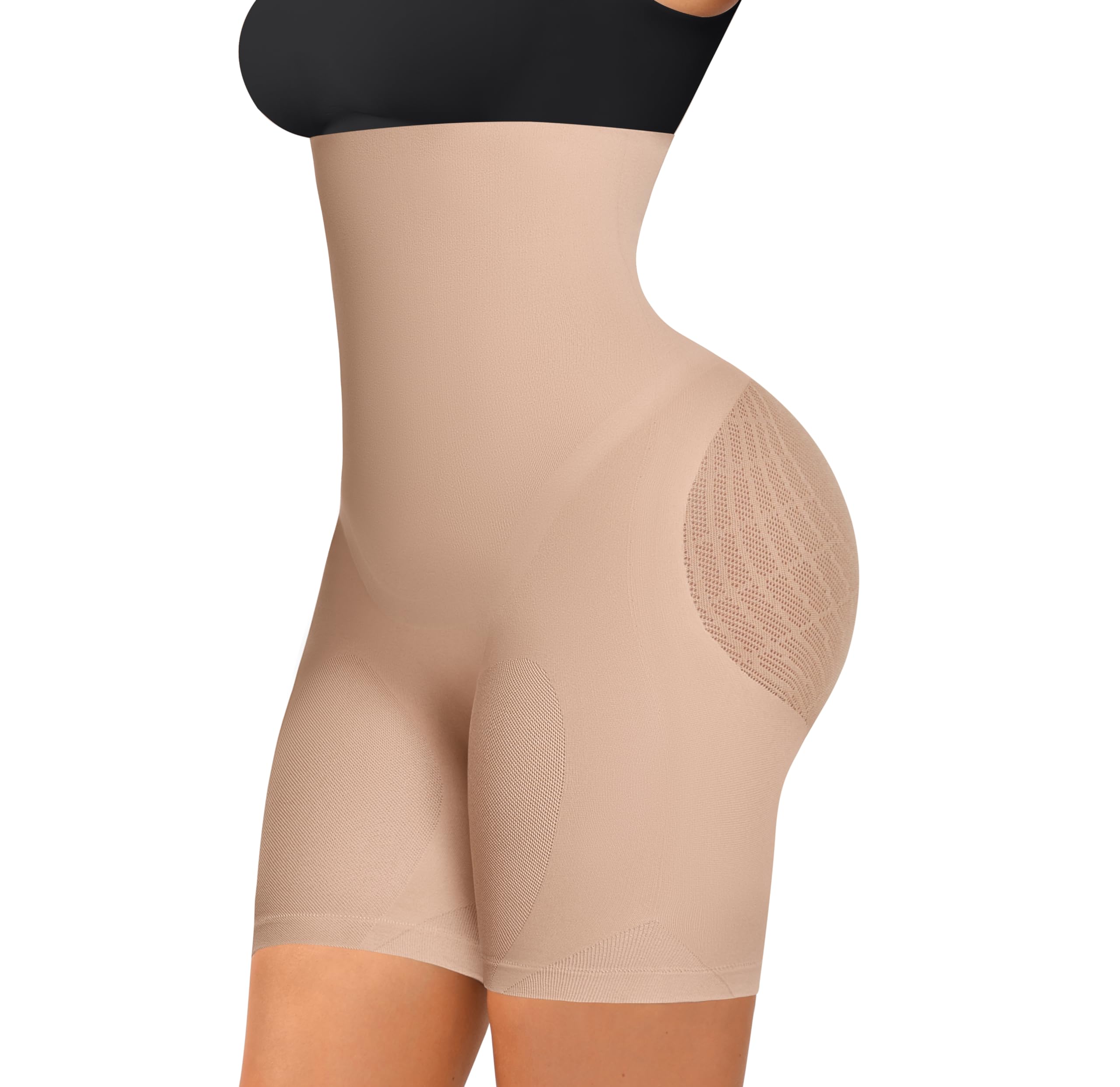 Photo 1 of SHAPELLX Butt Lifting Shapewear Removable Straps Open Bust Tummy Control Body Shaper