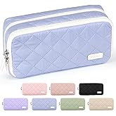 Amazon.com: Sooez Large Pencil Case Pouch, Extra Big Pencil Bag with 8 ...