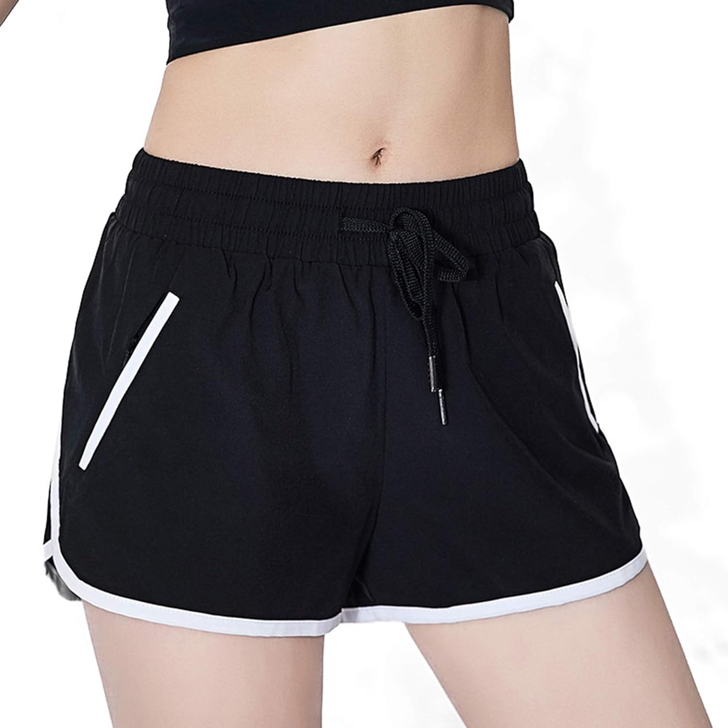 mid rise athletic shorts