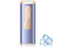 AMOTAOS Laser Hair Removal for Women and Men, Ice-Cooling IPL Hair Removal Device, Safe at-Home Long-lasting Hair Remover Epilator Machine for Facial, Bikini Leg Whole Body