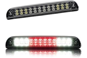 Cxdar 3rd Third Brake Light LED for 1999-2016 Ford F250 F350 F450 F550 Super Duty, 1993-2011 Ford Ranger High Mount Rear Cab Brake Lights Assembly, 99-16 F-250 F-350 F-450 F-550 Cargo Stop Light