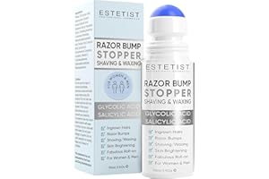 ESTETIST Razor Bump Solution Roll-On, Ingrown Hair & Razor Burn Care Serum, After Shave Roller for Bikini Area, Face, Neck, Underarm & Legs, Skin-Soothing Post Shave Care