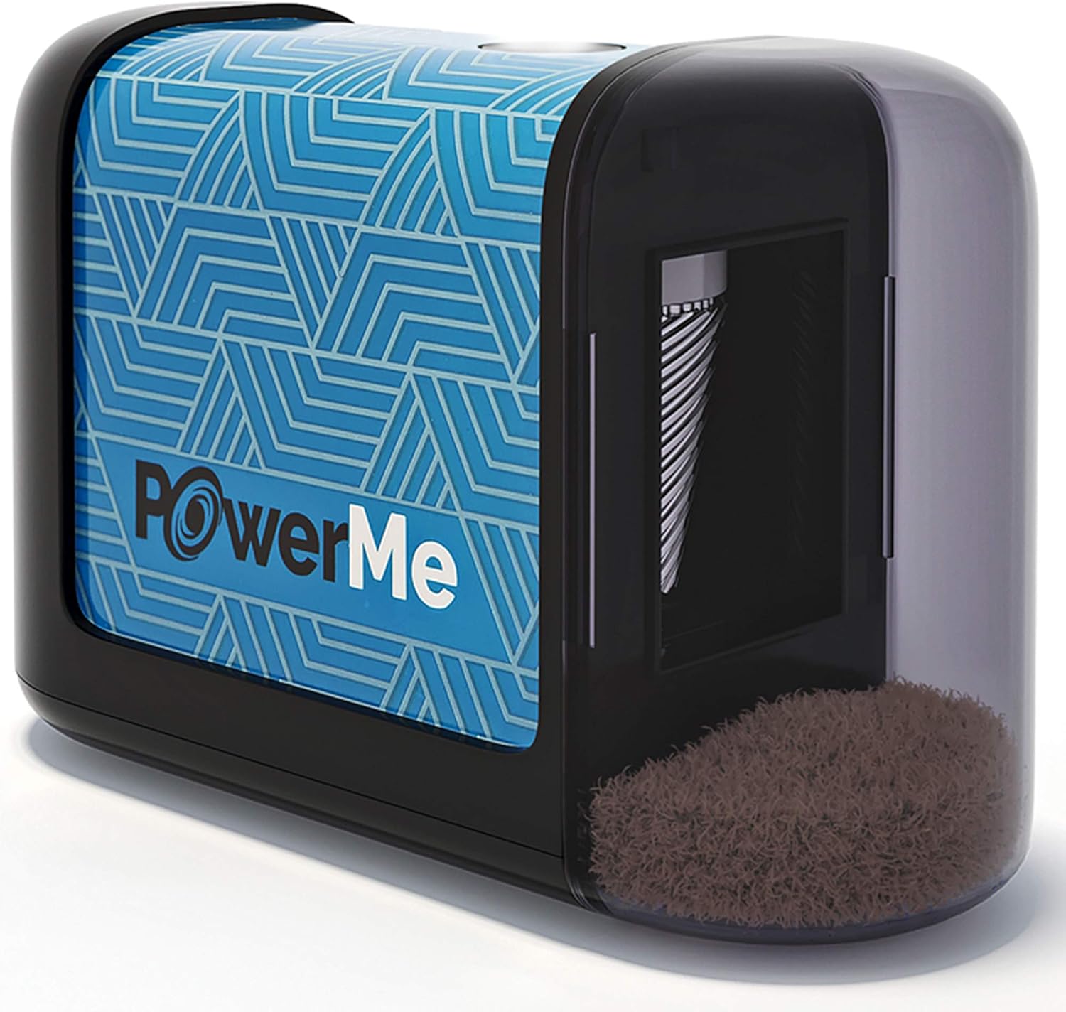 PowerMe Electric Pencil Sharpener Battery Operated, (No Cord) for