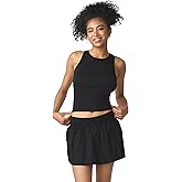 Florence by Mills Womens Ribbed Racerback Tank