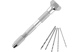 The Army Painter Miniature Micro Drill Bit Set - Pin Vise Hand Drill Mini Drill Bit Set with 3 Hobby Drill for Wargames Miniature Modelling