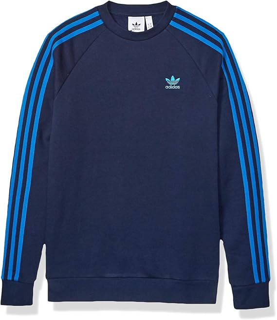adidas Originals Herren 3Stripes Crewneck Sweatshirt Pullover