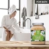AROMATIKA Jasmine Bath Salts 1300g Natural Essential Oil for Sleep & Stress view 4