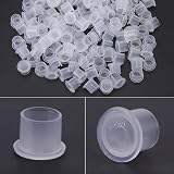 Wandisy 1000pcs Tattoo Ink Cups Pigment Microblading Eyebrow Disposable Plastic view 4
