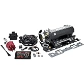 Edelbrock Pro Flo 4 Fuel Injection Kit Xt Sequential Port Sbc Vortec/E-Tec 550 Max Hp 29 Lbhr Injectors Black