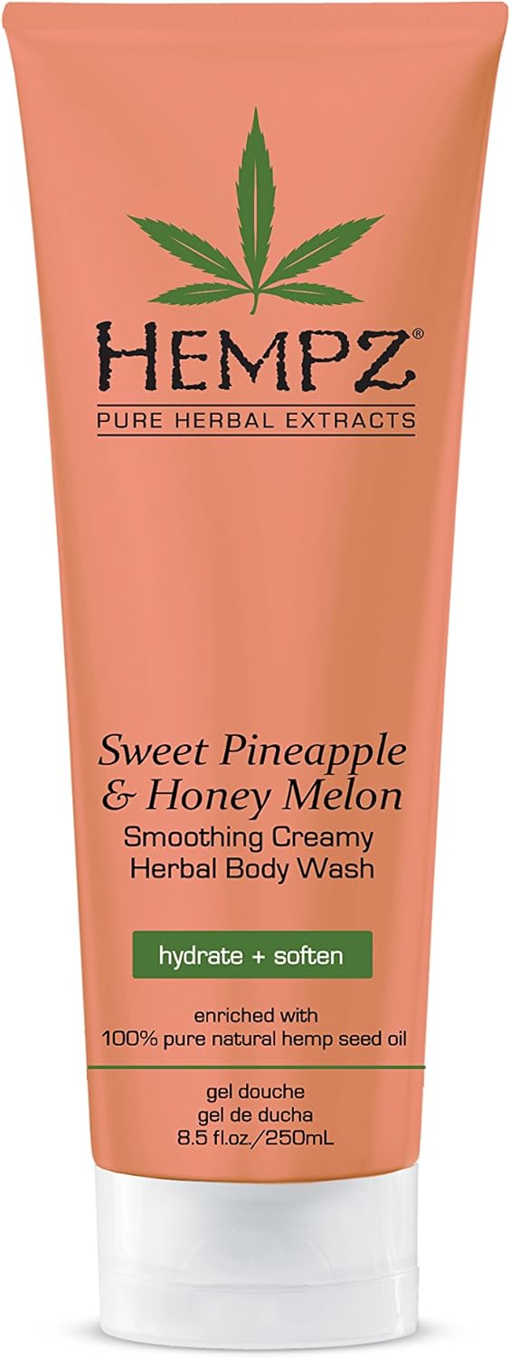 Sweet Pineapple & Honey Melon Creamy Herbal Body Wash, 8.5 Ounce