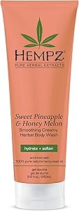 Sweet Pineapple & Honey Melon Creamy Herbal Body Wash, 8.5 Ounce