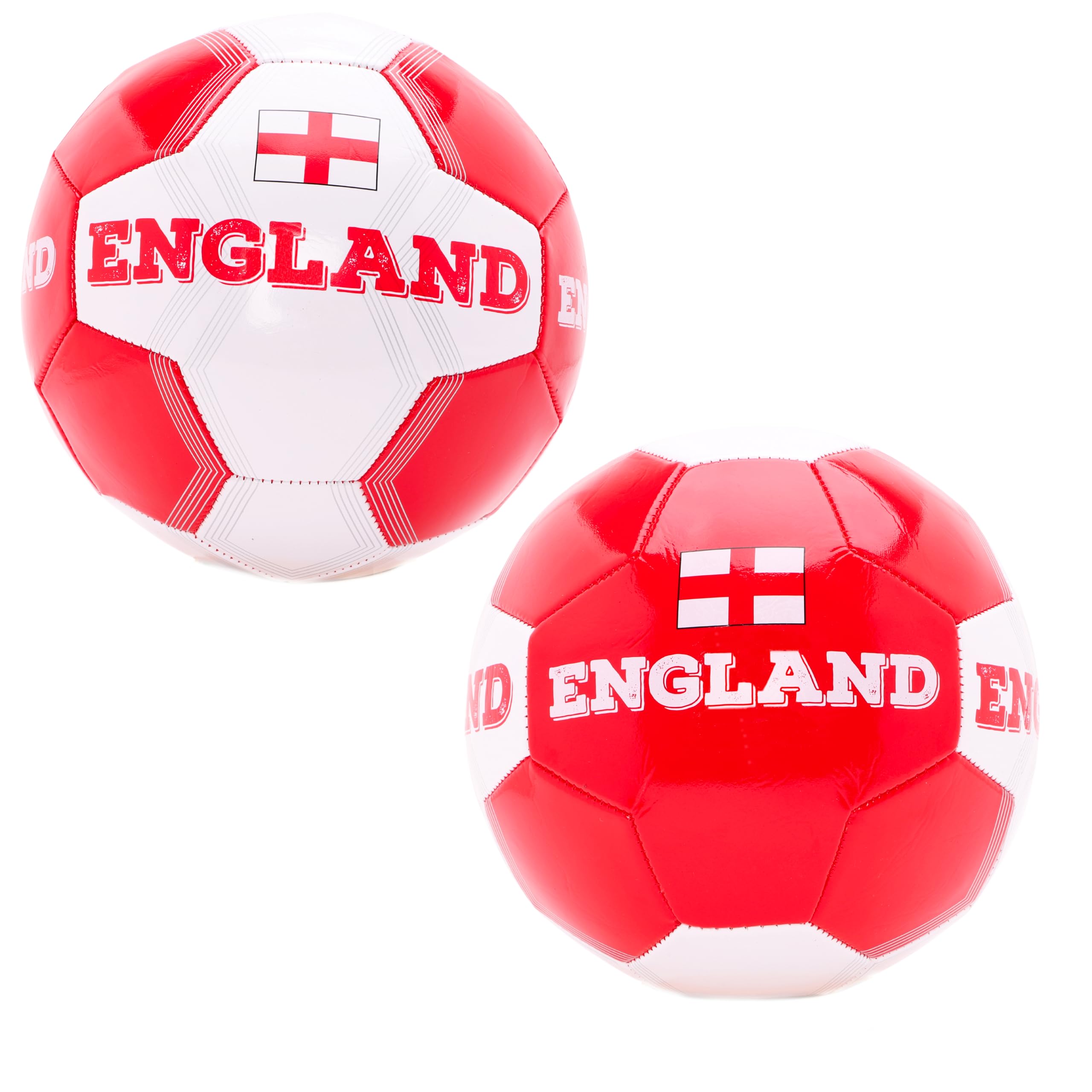Toyland® England Country Themed Football (8lbs/Size 5) - St George's Day, Euros & World Cup - Outdoor Toys - 14 Styles Available (England) - English Party Decorations — image 1