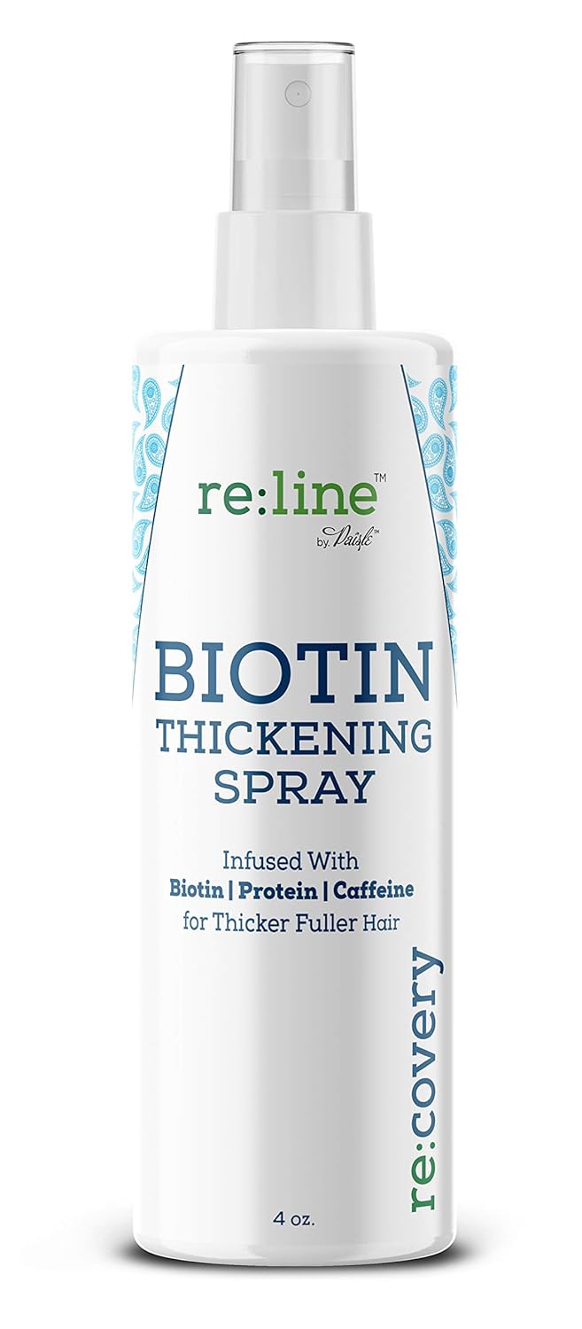 Biotin Hair Thickening Spray for Thin Hair Texturizing Spray Hair Loss Prevention Thinning Hair Thickening Tonic for Fine Hair Thick Hair Growth Products for Men for Women : Beauty