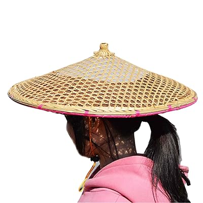SUNNYHILL Chinese Bamboo Farmer Rice Hat Oriental Philippines | Ubuy