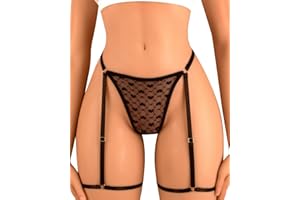 Banamic Sexy G-String Thongs for Women Panties T-Back Low Rise Hipster Underpants