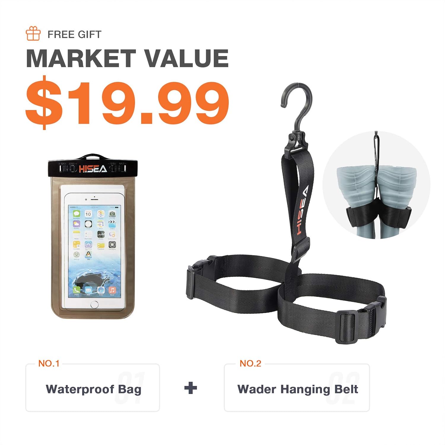 FISHINGSIR Fishing Chest Waders for Men with Boots Mens Womens Hunting Bootfoot Waterproof Nylon and PVC with Wading Belt : Clothing