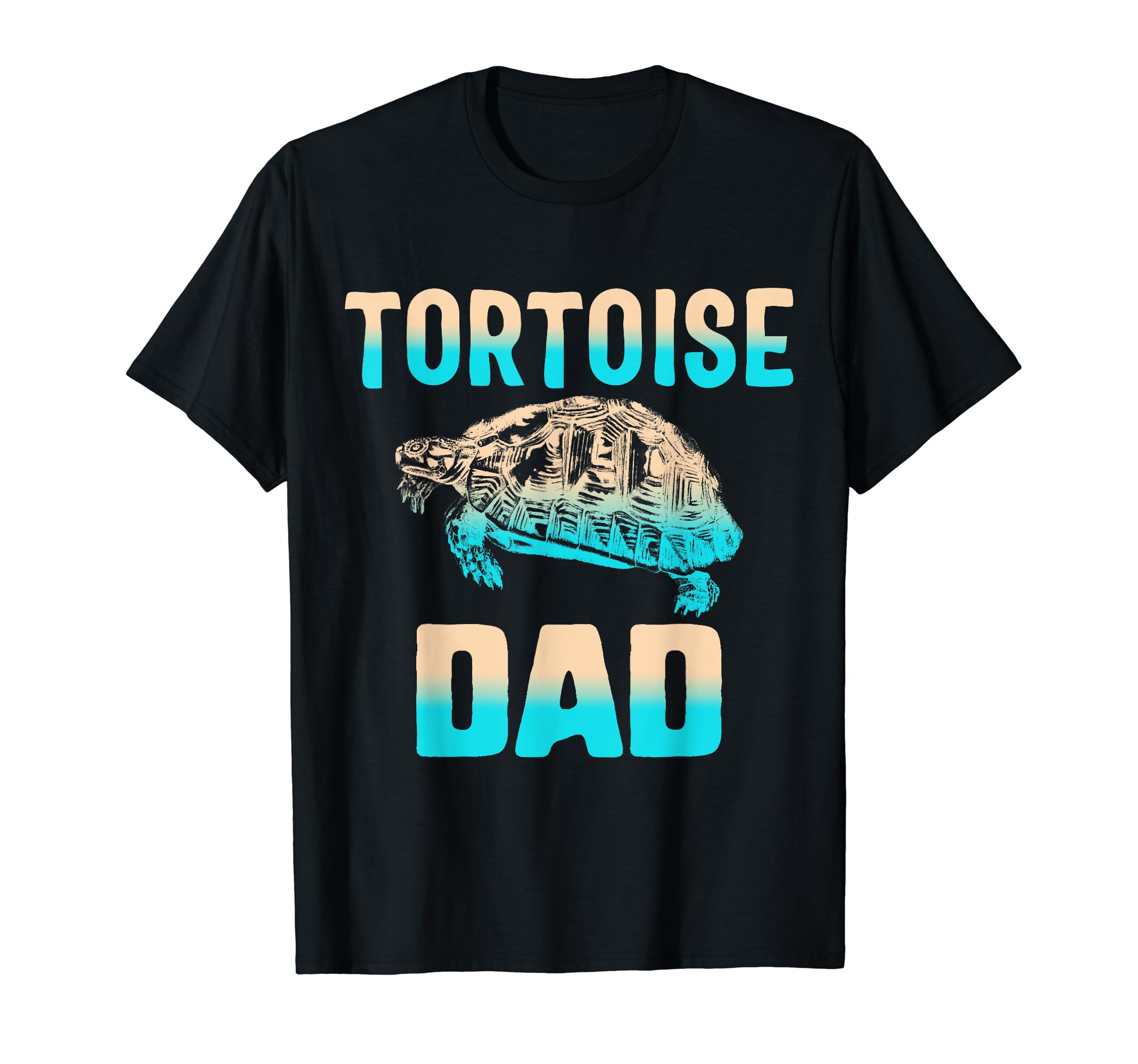 Tortoise Dad Sulcata Tortoise Save The Turtle Reptile Father T-Shirt