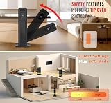 PureMate 2300W Oil Filled Radiator with Remote Control and Timer view 4