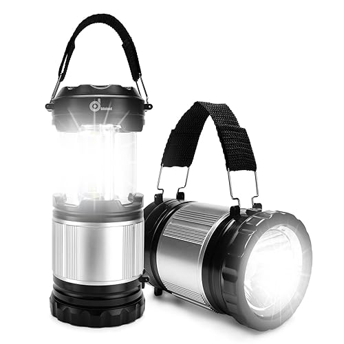 LED Lantern, ODOLAND 2In1 300 Lumen LED Camping Lantern Handheld