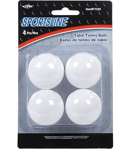 Balles De Ping-pong – Lot De 6, Diamètre 40 Mm – Standard, Pour Jeux Amateurs Et Famille