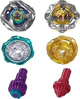 Beyblade X Calibur Samurai 6-70M BX & Obsidian Shell 3-85S BX Dual Pack view 6