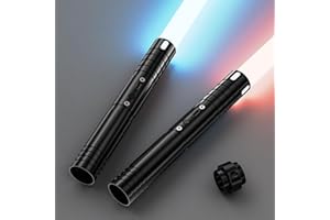 Lightsaber, Light Sabers with RGB 15 Colors, Dueling Lightsaber with FX Sound and Motion Sensors, Light Saber Sword Toy for K