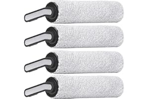 MIBUMIKI (4 Pieces) Replacement Brush Rollers Compatible with Tineco Floor One S5/ Floor One S5 Pro 2 Cordless Wet Dry Vacuum Cleaner, Replacement Parts Accessory Kit, 4 Main Brushes