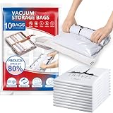 TAILI Small Vacuum Bags 10 Pack 40x60CM Space Saver for Travel & Storage