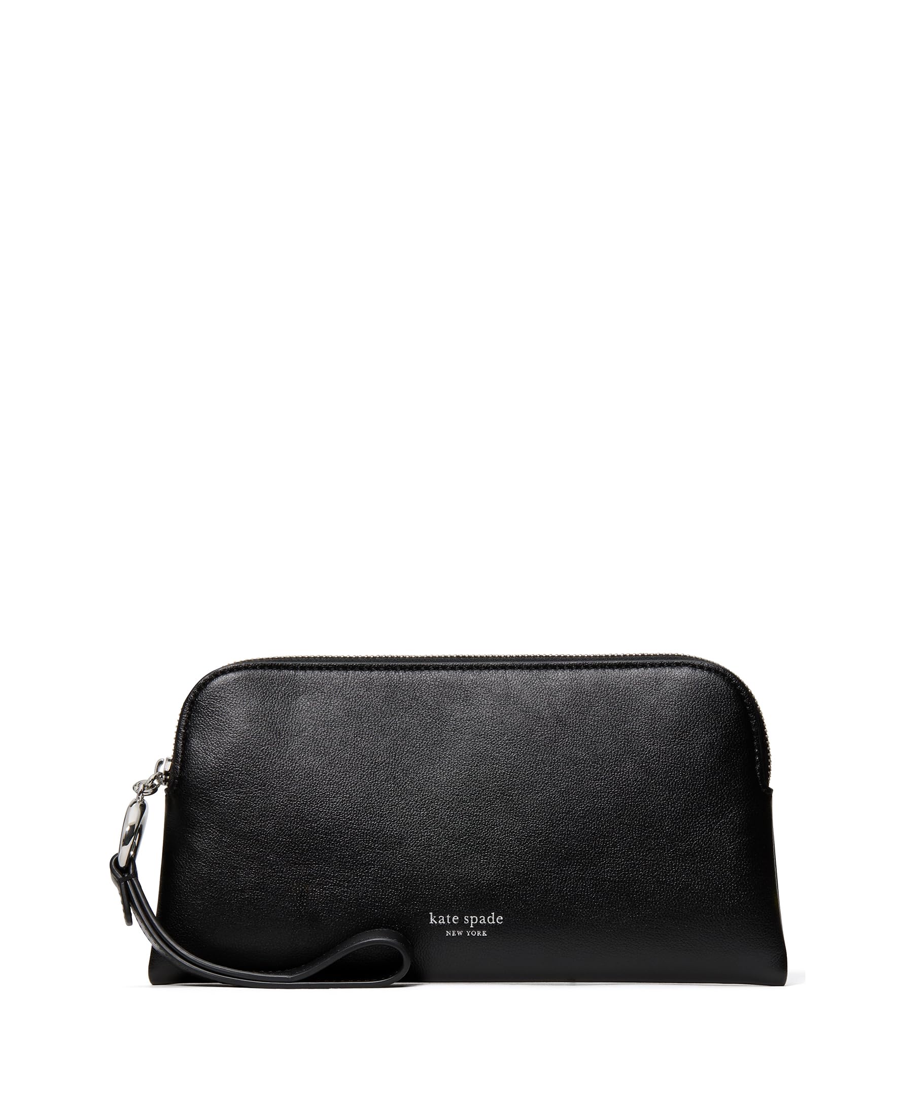 kate spade new york Halo Fine Grain Leather Medium Wristlet