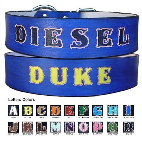 wide dog collars for large dogs