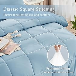 JOLLYVOGUE King Comforter Set, Ultra-Soft Bed in a