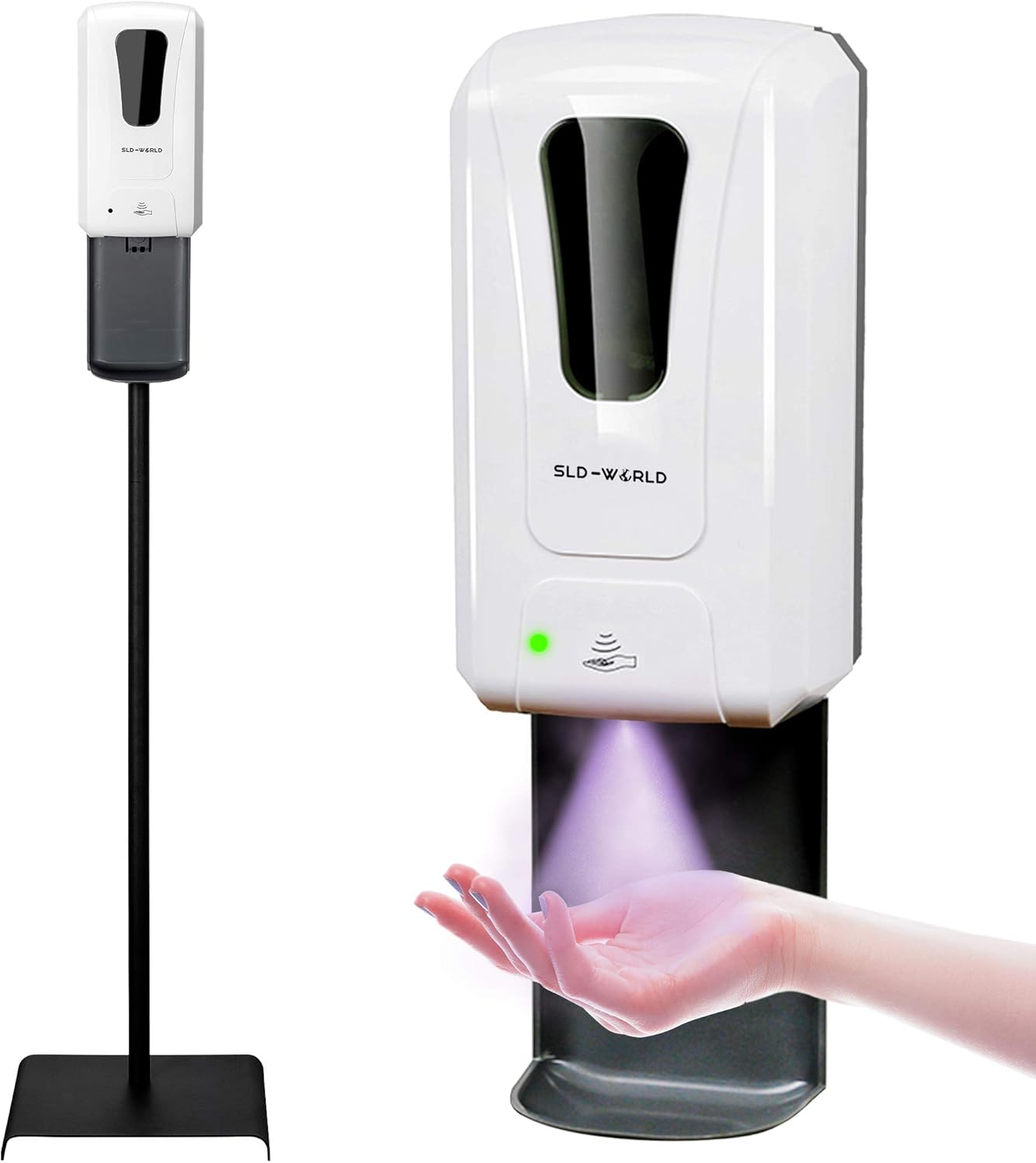 Touchless Hand Sanitizer & Dispenser Designed by Solidarity USA