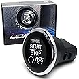 iJDMTOY Engine Start/Stop Push Button Replacement, Compatible with Dodge Challenger Durango, Compatible with Chrysler 300, etc (Fit 1FU931X9AC)