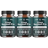 Natures Craft Pro Liver Support Supplement - 2X More Effective Than Milk Thistle - Advanced Liver Health Supplement with Clinically Tested 4’Liver Cleanse Detox & Repair Support (3 Month Supply)