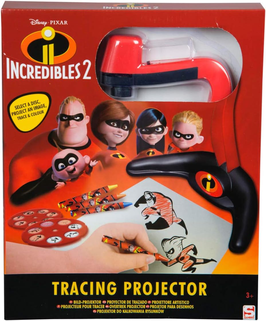 Sambro Proyector pequeño Los Increibles, Color Rojo (DIN-4516 ...