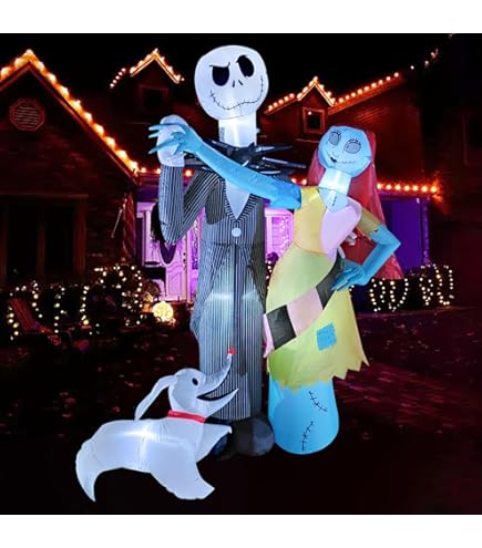 Amazon.com: Gemmy Christmas Inflatable Jack Skellington with