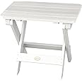 highwood Folding Adirondack Side Table, White