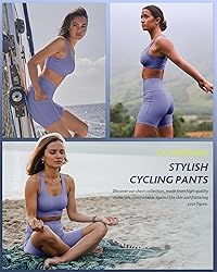 CAMPSNAIL Biker Shorts Women with Pockets