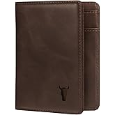 TORRO Top Grain Genuine Leather Wallet for Men | RFID Blocking | Ultra Slim Bifold USA Leather Wallet | Holds Up to 10 Credit Cards | Microfiber Lined | Gifts for Him