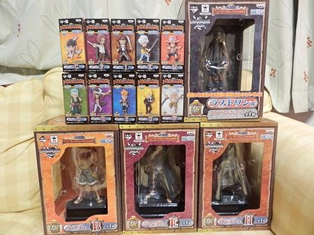 ワンピース 一番くじ アニメ15周年感謝祭 ワールドコレクタブル全10種 グランドラインメン4種 合計14点セット フィギュア フィギュア ドール 通販 Amazon