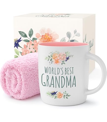 Amazon.com: Personalized Grandma Floral Mug, Custom Grandma Flower Coffee  Cup, Customized Grandma Coffee Mug With Grandkids Name For Women Mother's  Day, Birthday Ceramic White Mug 11oz 15oz : Home & Kitchen