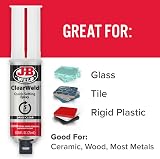J-B Weld ClearWeld Quick Setting Epoxy 25 ml 4400 psi Bond view 5