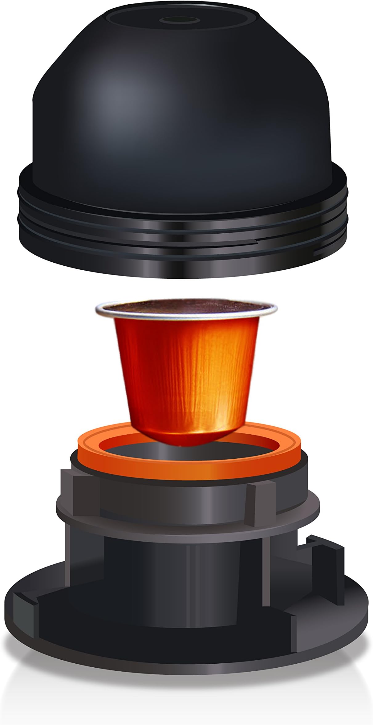 PRESSOPUMP Nespresso Capsule Pod Adapter