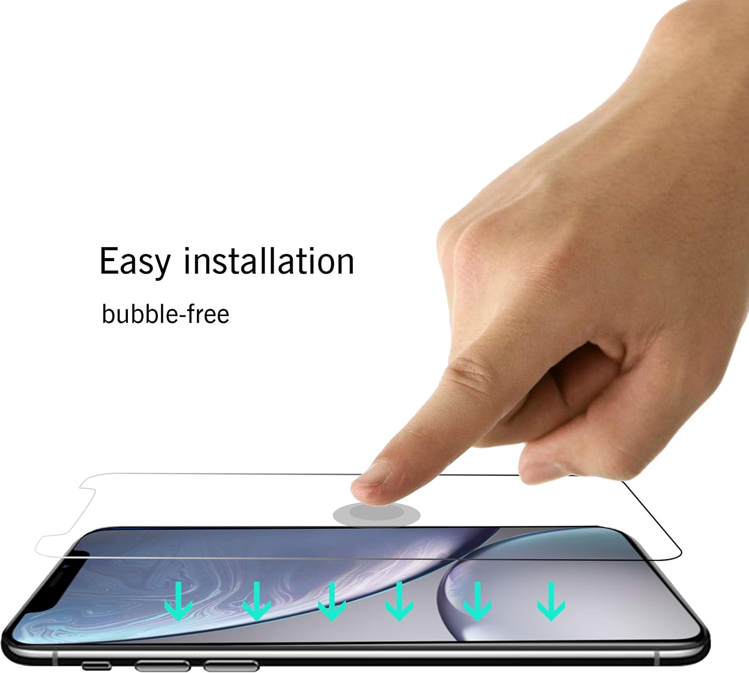 Ailun Glass Screen Protector for iPhone 11/iPhone XR 6.1 Inch 3 Pack Tempered Glass Screen Protector for Apple iPhone 11/iPhone XR 6.1 Inch Display Anti Scratch Advanced HD Clarity Work Most Case