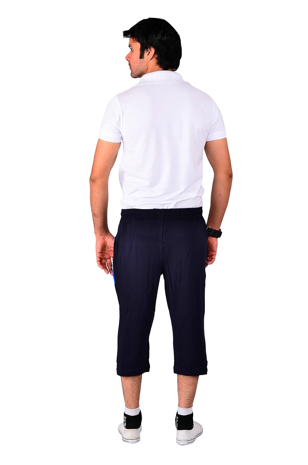 vego men's casual cotton three forth